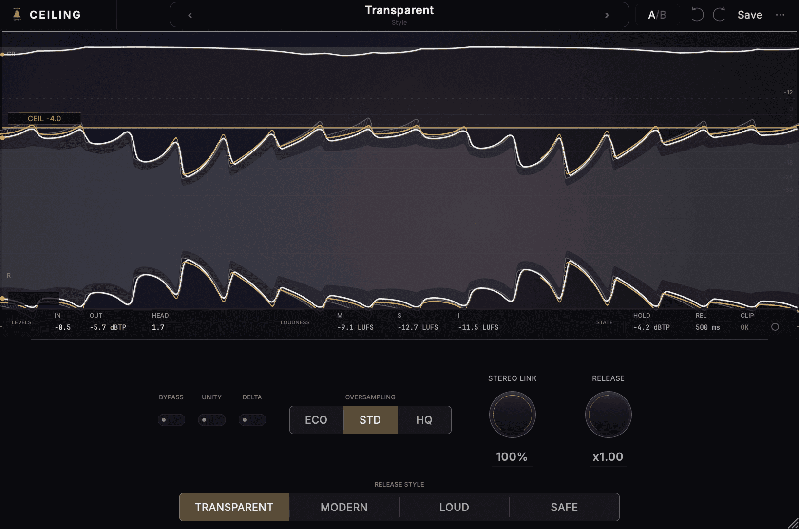 Ceiling plugin interface