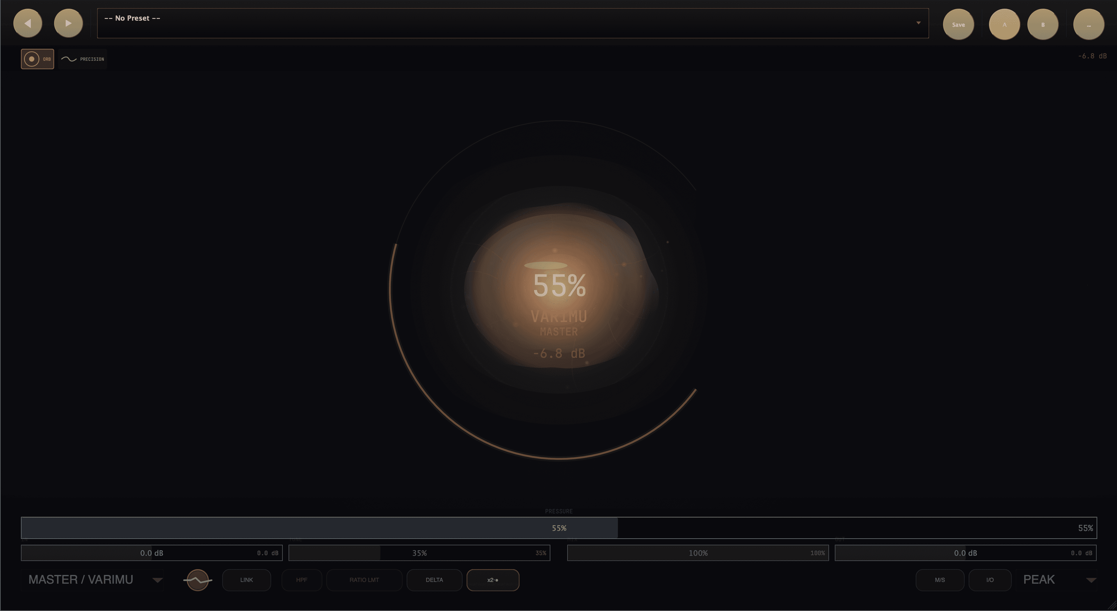Pressure plugin interface