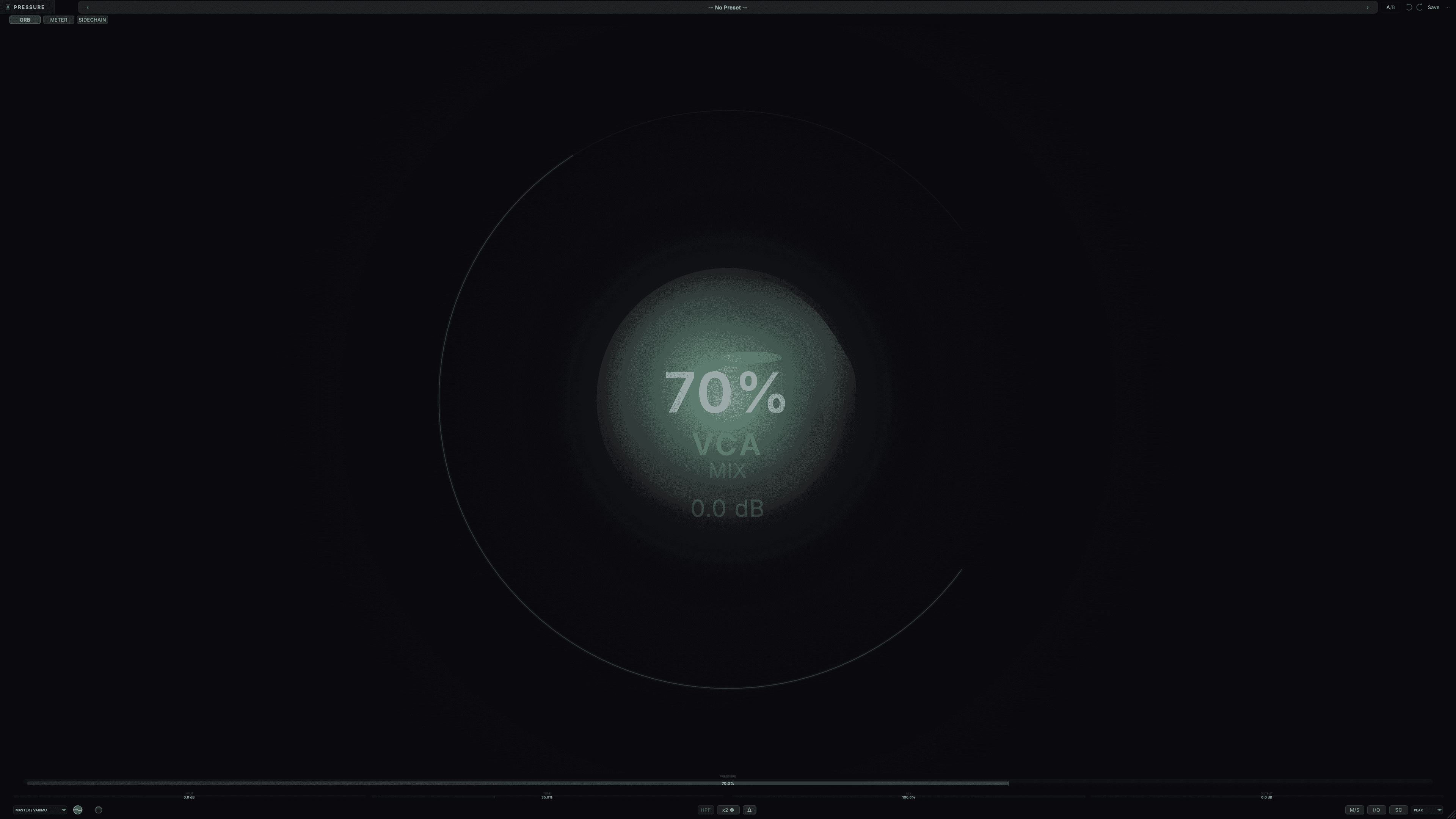 Pressure plugin interface